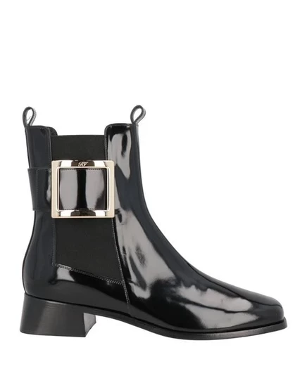 ROGER VIVIER Полусапоги и высокие ботинки чёрный