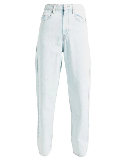 Женские джинсы MARANT TOILE мом, высокая талия, синие