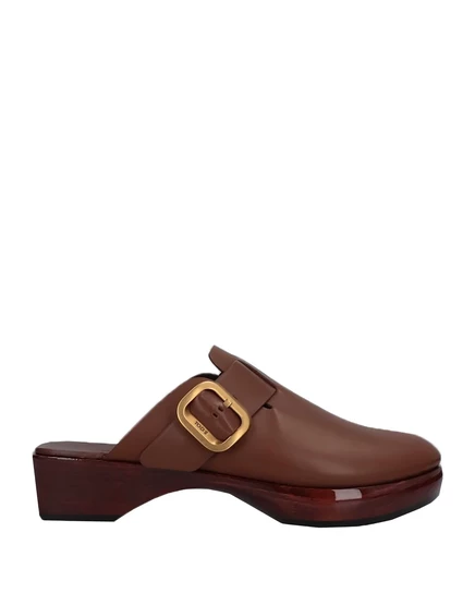 Женские сабо Tod's Hamish, коричневые