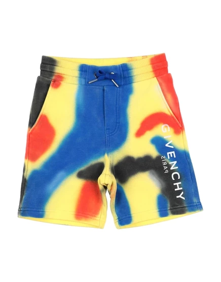 Мужские шорты Givenchy promotion_junior флисовые, оранжевые