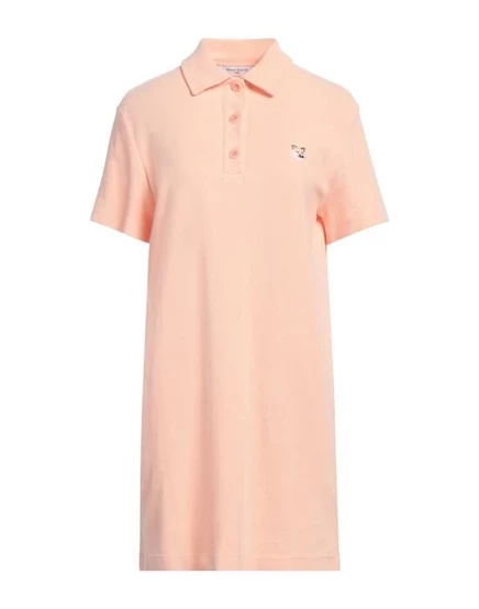 MAISON KITSUNÉ Короткое платье абрикосовый