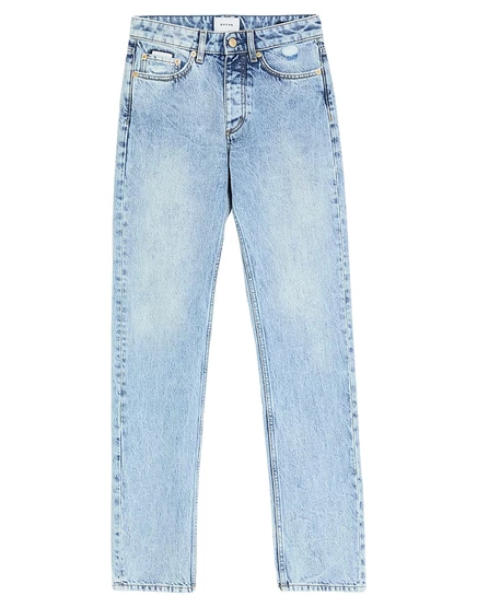 Женские джинсы EYTYS mom fit, синие
