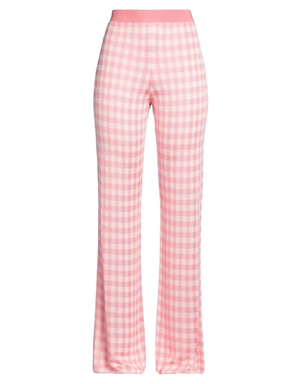 Женские брюки MSGM Lorenz_SP клеш, розовые