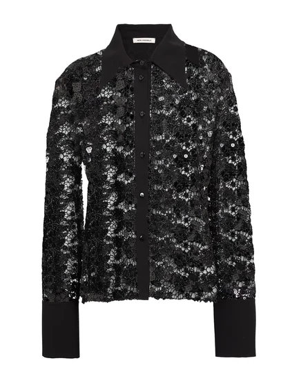 Женская рубашка New Arrivals PAPERMAG, черная