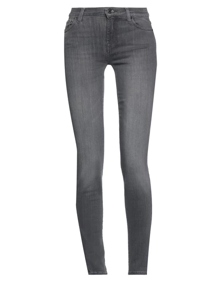 Женские джинсы 7 For All Mankind Papermag, черные