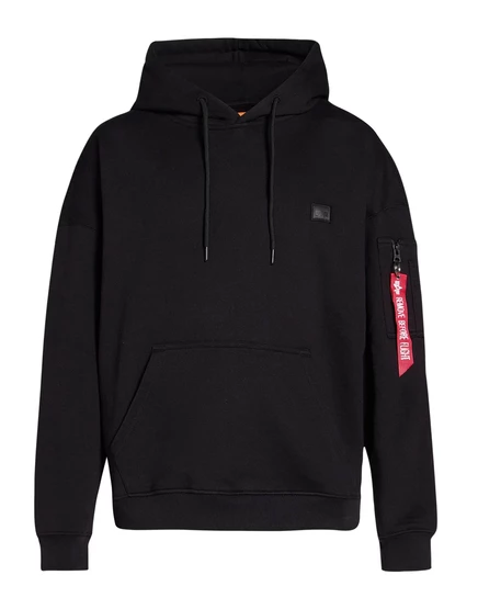 Мужское худи Alpha Industries, черное