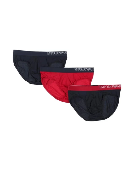 Мужские трусы-брифы Emporio Armani, 3 шт., светло-серые