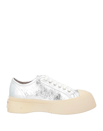 Женские кроссовки Marni, серебристые