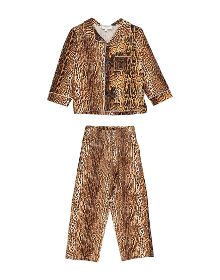 Детская пижама Roberto Cavalli promotion_kid, верблюжая