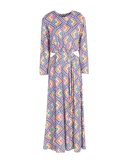 CLOSET Платье миди фиолетовый