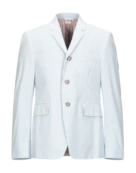 Мужской пиджак Thom Browne, голубой