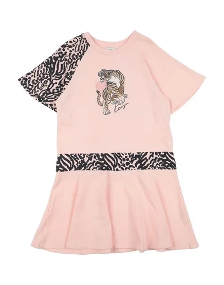Детское платье Kenzo Kids, светло-розовое