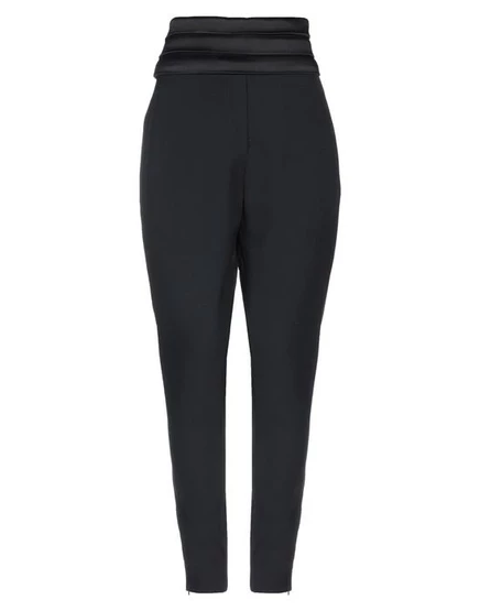 Женские зауженные брюки Balmain, черные