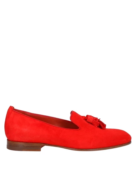 Женские лоферы Santoni Wonderwoman, красные