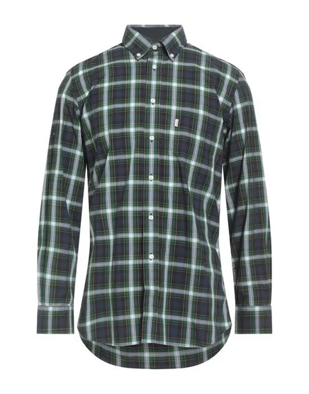 BARBOUR Pубашка тёмно-зелёный