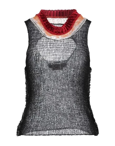 Женский топ без рукавов Marni, черный