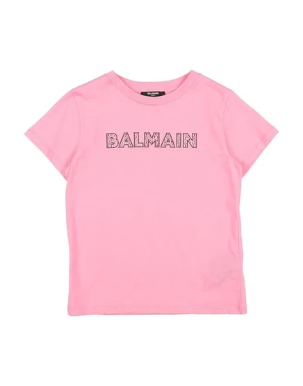 BALMAIN Футболка розовый