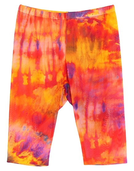 Женские велосипедные шорты MSGM Papermag, оранжевые