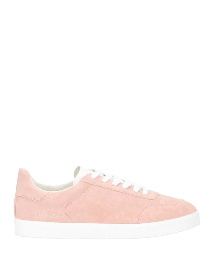 Женские кеды Givenchy Lorenz_SP замшевые, розовые