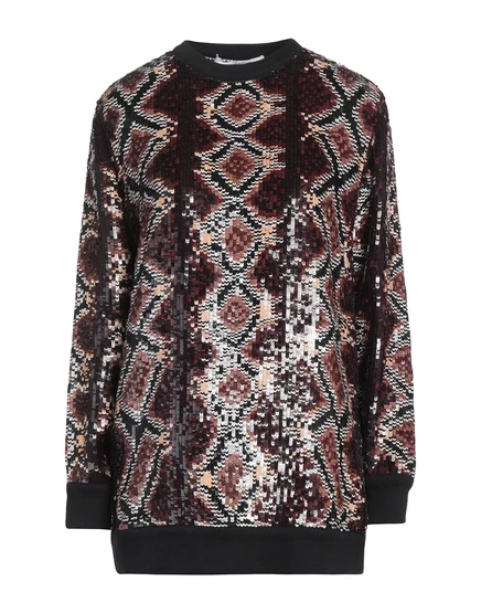 Женский свитшот Givenchy Papermag с пайетками, черный