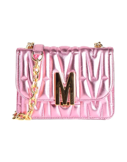 Женская сумка-кросс-боди Moschino Wonderwoman, розовая