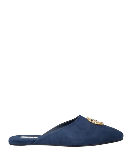 Мюли Bally из замши, синие