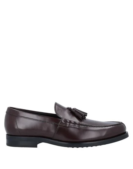 TOD'S Мокасины бордовый