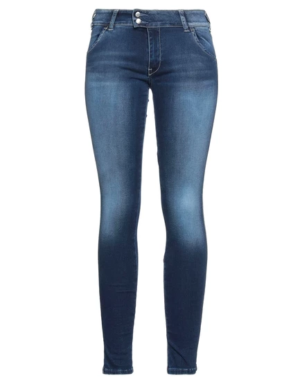 Женские зауженные джинсы Met Jeans Wonderwoman, синие