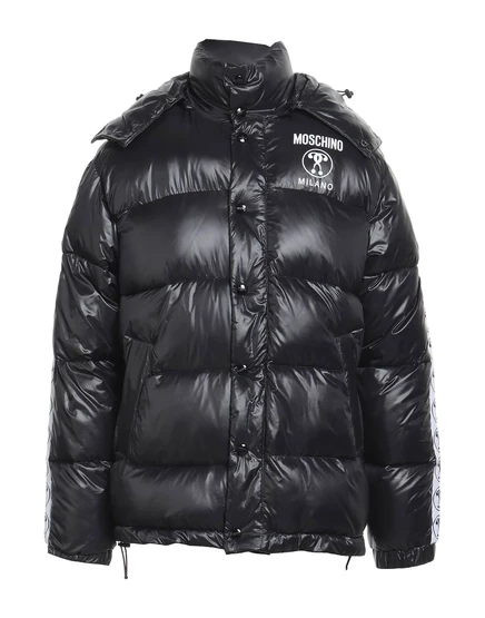 Мужской пуховик Moschino Puffers, чёрный
