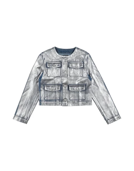 Женская джинсовая куртка Diesel Junior, синяя