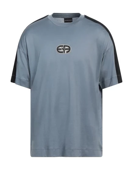 Футболка Emporio Armani, голубая