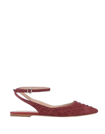 Женские балетки Tod's, пурпурные