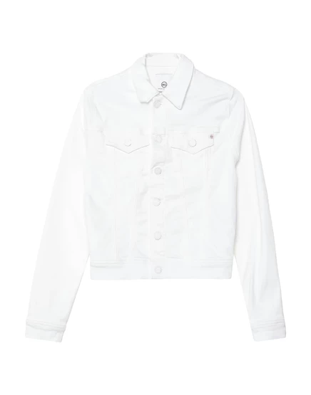 Мужская джинсовая куртка AG Jeans, белая