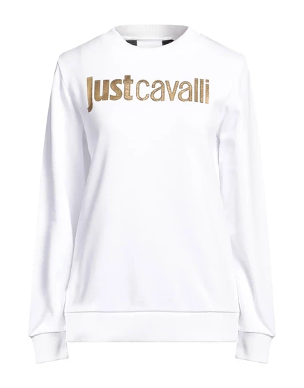 Женский свитшот Just Cavalli Wonderwoman, белый