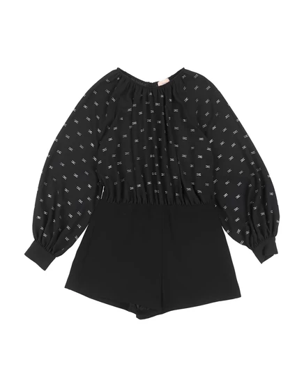 Женский комбинезон Elisabetta Franchi JUNIOR, чёрный