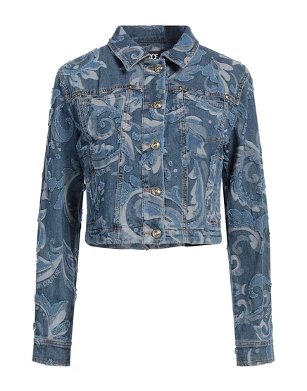 Женская джинсовая куртка Versace Jeans Couture, синий