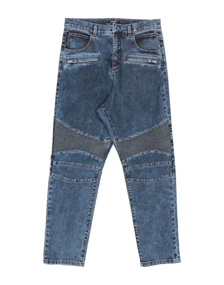 BALMAIN Джинсовые брюки синий