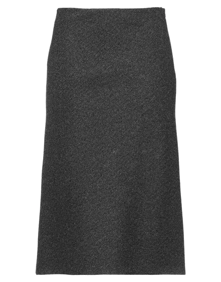 Женская юбка миди Maison Margiela Papermag, угольная