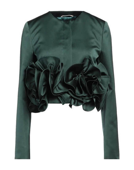 ROCHAS Blazers тёмно-зелёный