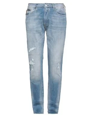 Мужские джинсы Armani Exchange, прямые, синие