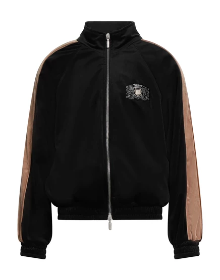 Мужская куртка Rhude Lorenz_SP бархатная, черная