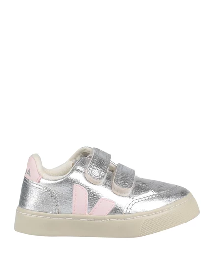 Женские кеды Veja Superweek Baby кожаные, серебристые