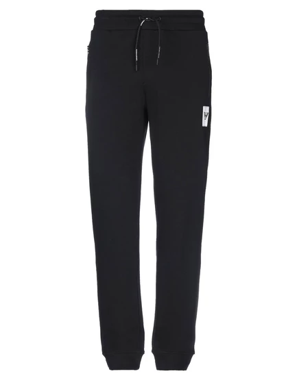 Мужские брюки-бананы Emporio Armani IBIZEN, чёрные