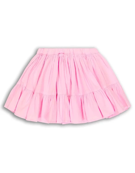 Детская юбка Morley Junior ярусная, розовая