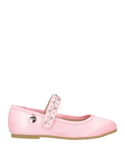 Женские балетки Guess Junior атласные, розовые