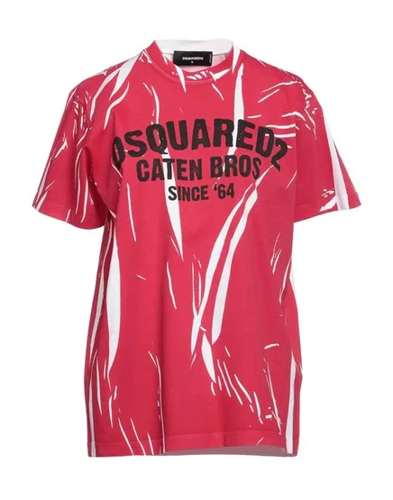 DSQUARED2 Футболка красный