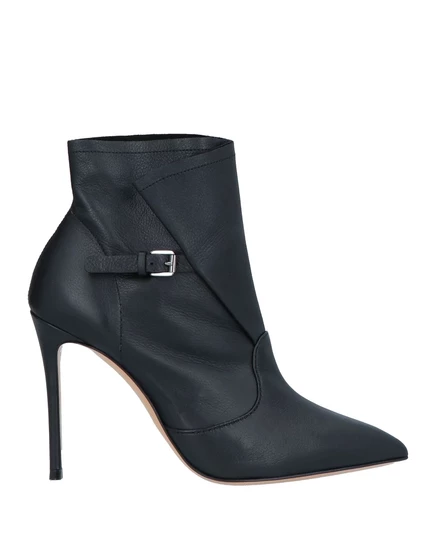 Женские ботильоны Casadei Lorenz_SP, кожаные, черные