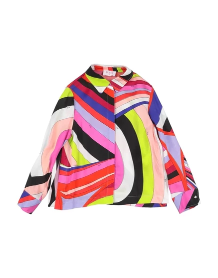 Детская рубашка Pucci, цвета фуксии