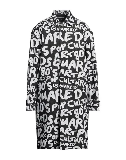 DSQUARED2 Джинсовая верхняя одежда чёрный