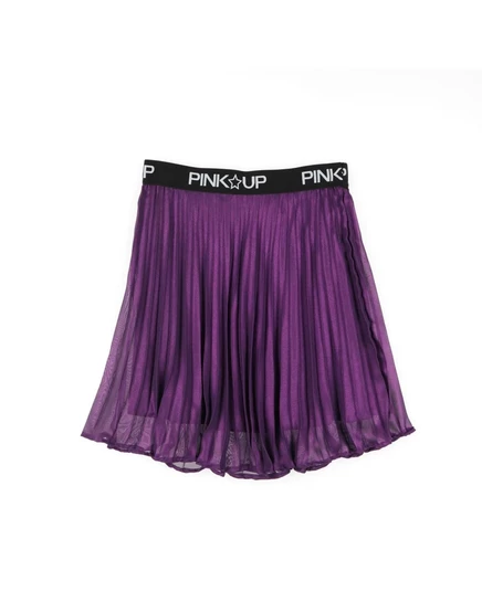 Юбка для девочек PINKO UP, плиссе, темно-фиолетовая